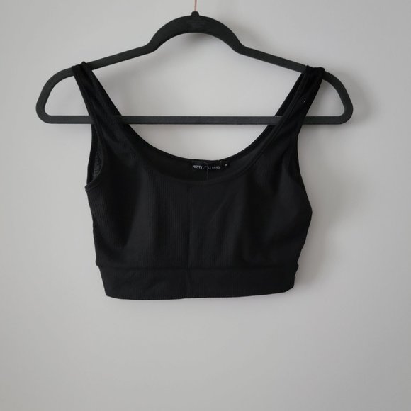 Pretty Little Thing Back crop bralette tank top - Picture 1 of 2